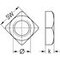 DIN 557, stainless steel A2